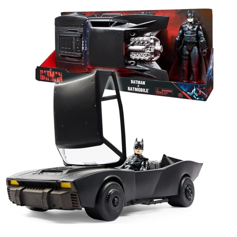 DC Comics Batman Batmobile with 30cm Batman Figure