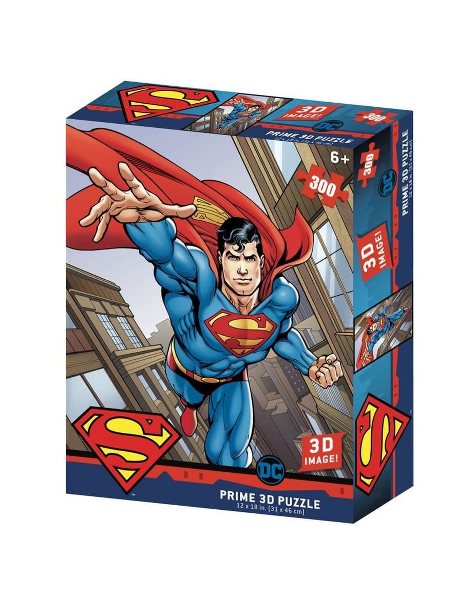 DC Comics - Mini Superman 3D Effect Puzzle 300 Pcs