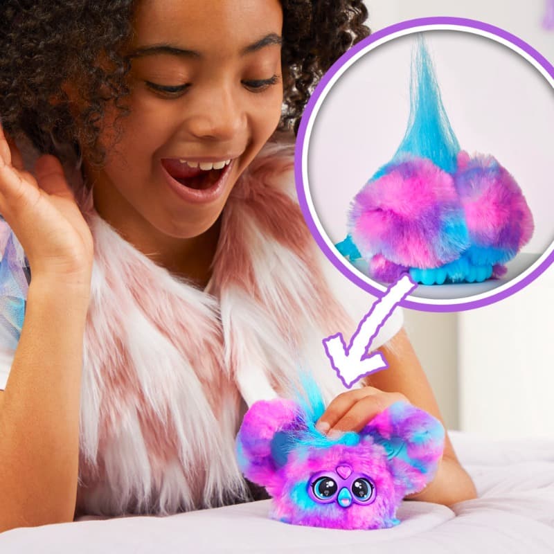 Furby Furblets Luv Lee Mini Friend with 45 Sounds thumbnail 5