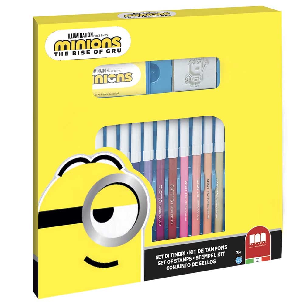 Minions Markers And Stamps Set thumbnail 3