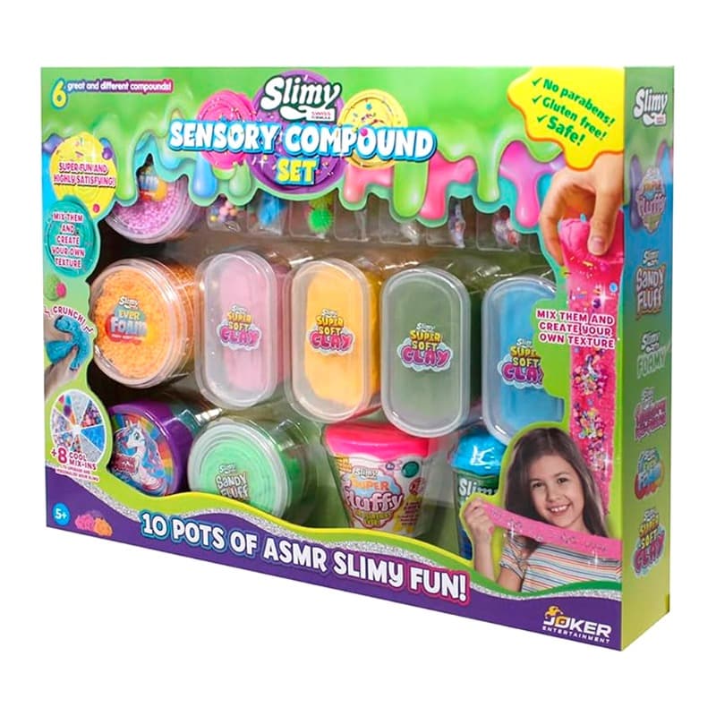 Slimy Sensory Compound Set with 10 Pots