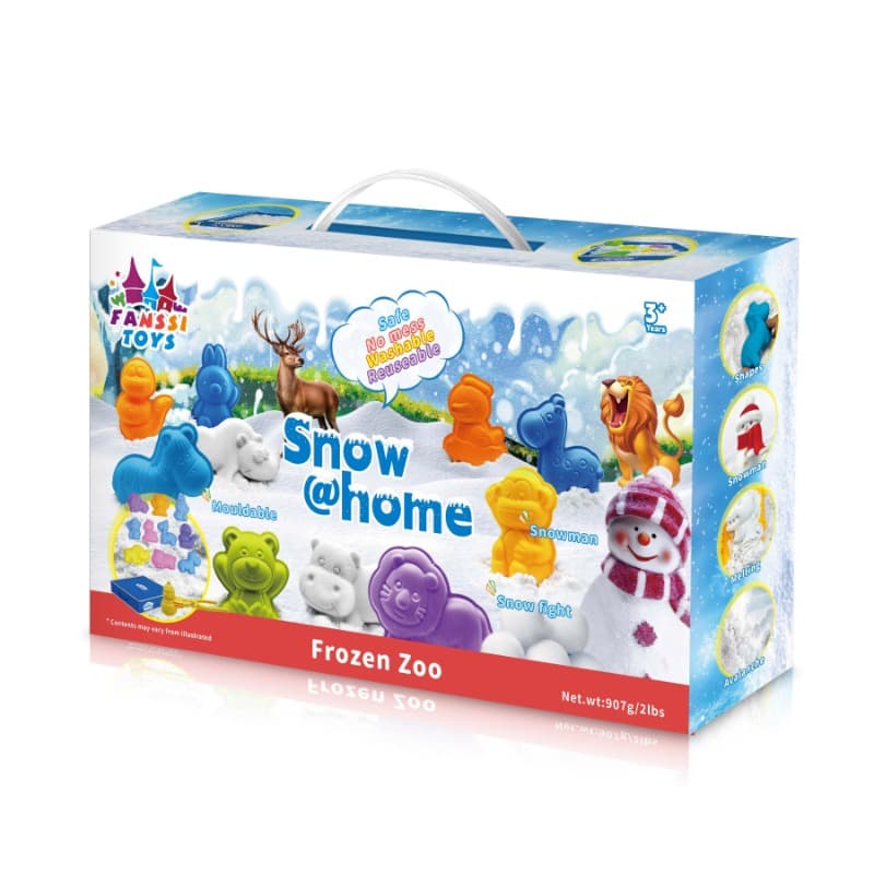 Fanssi Toys OIce And Snow Zoo Mold Set For Kids