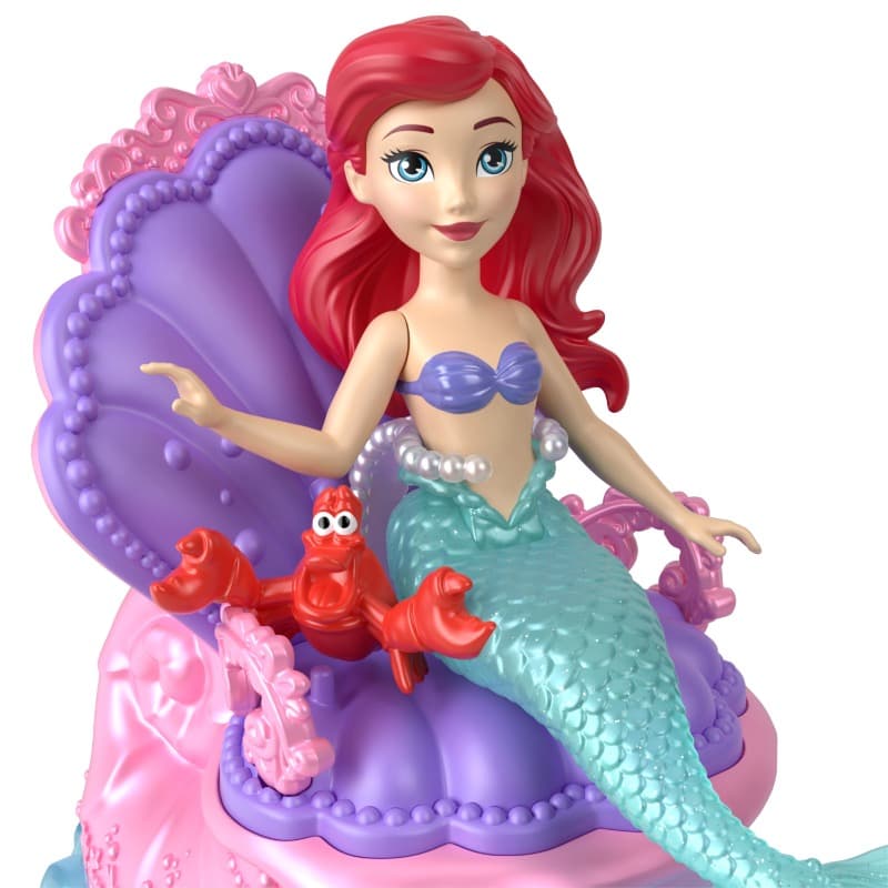 Disney Princess Small Doll - Ariel & Vehicle thumbnail 4