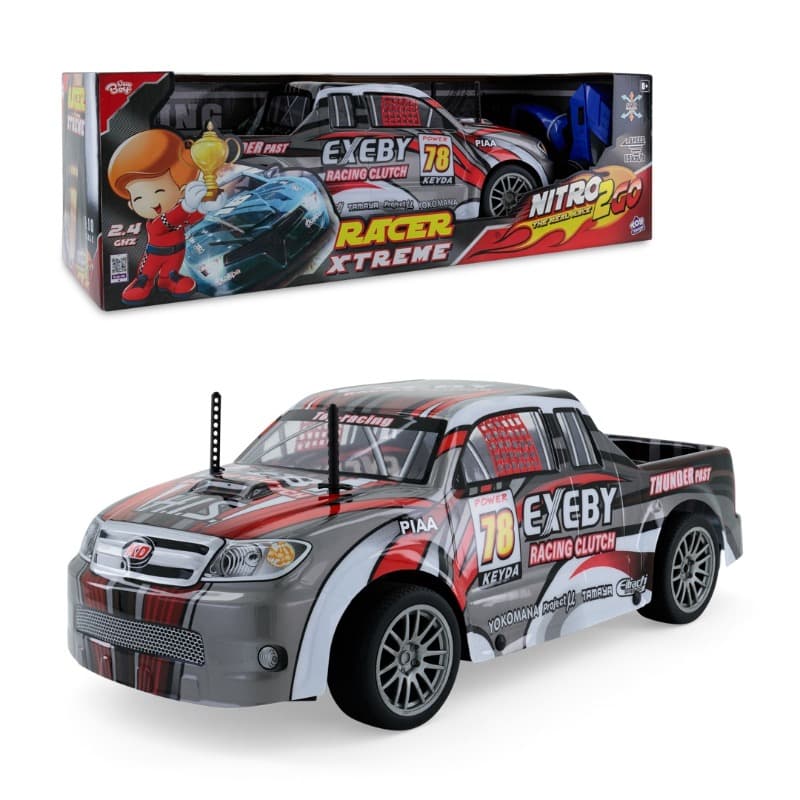 Nitro2Go RC Racer Xtreme Grey