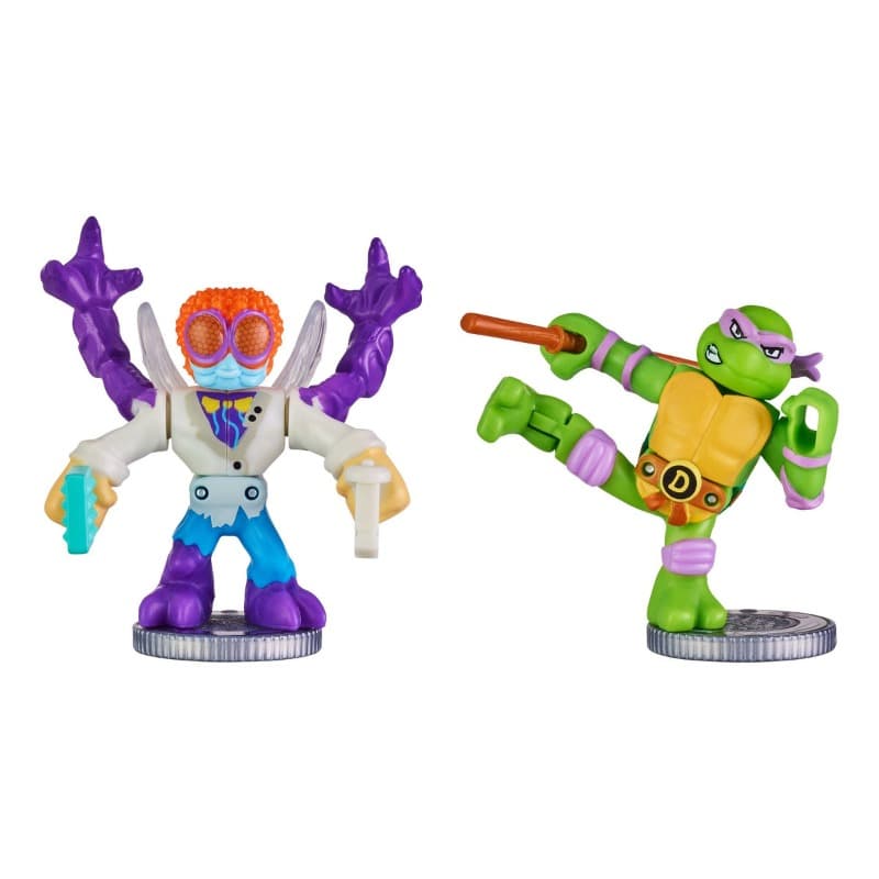 Akedo Ninja Turtles Donatello Vs Baxter Stockman thumbnail 4