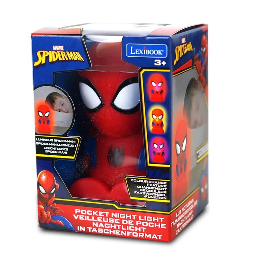 Lexibook - Marvel Spider-Man Pocket Night Light