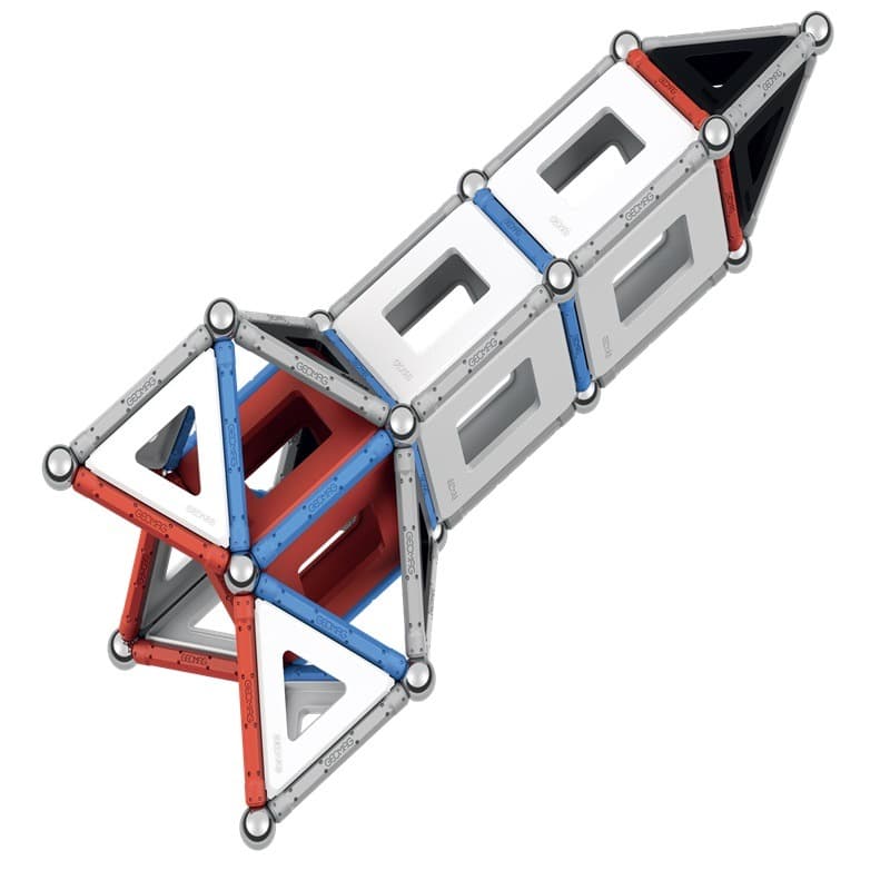 Geomag Classic Panels Recycled Nasa Rocket Sp - 103 Pcs thumbnail 2