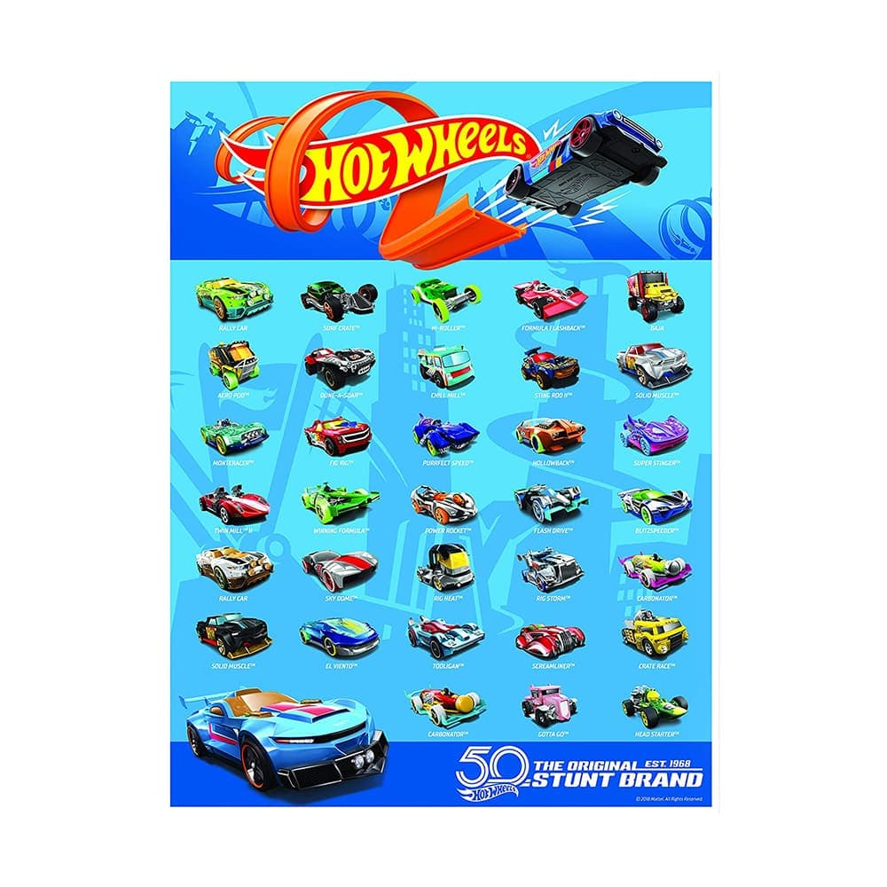 Hot Wheels 50th Anniversary Original Mega Playmat thumbnail 2