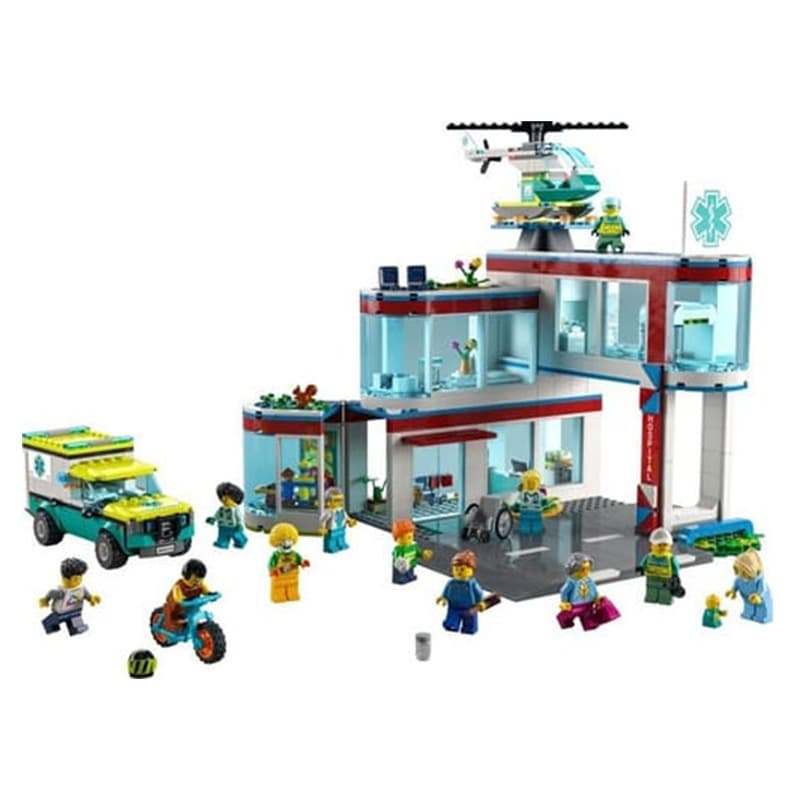 LEGO City Hospital Construction Set thumbnail 2