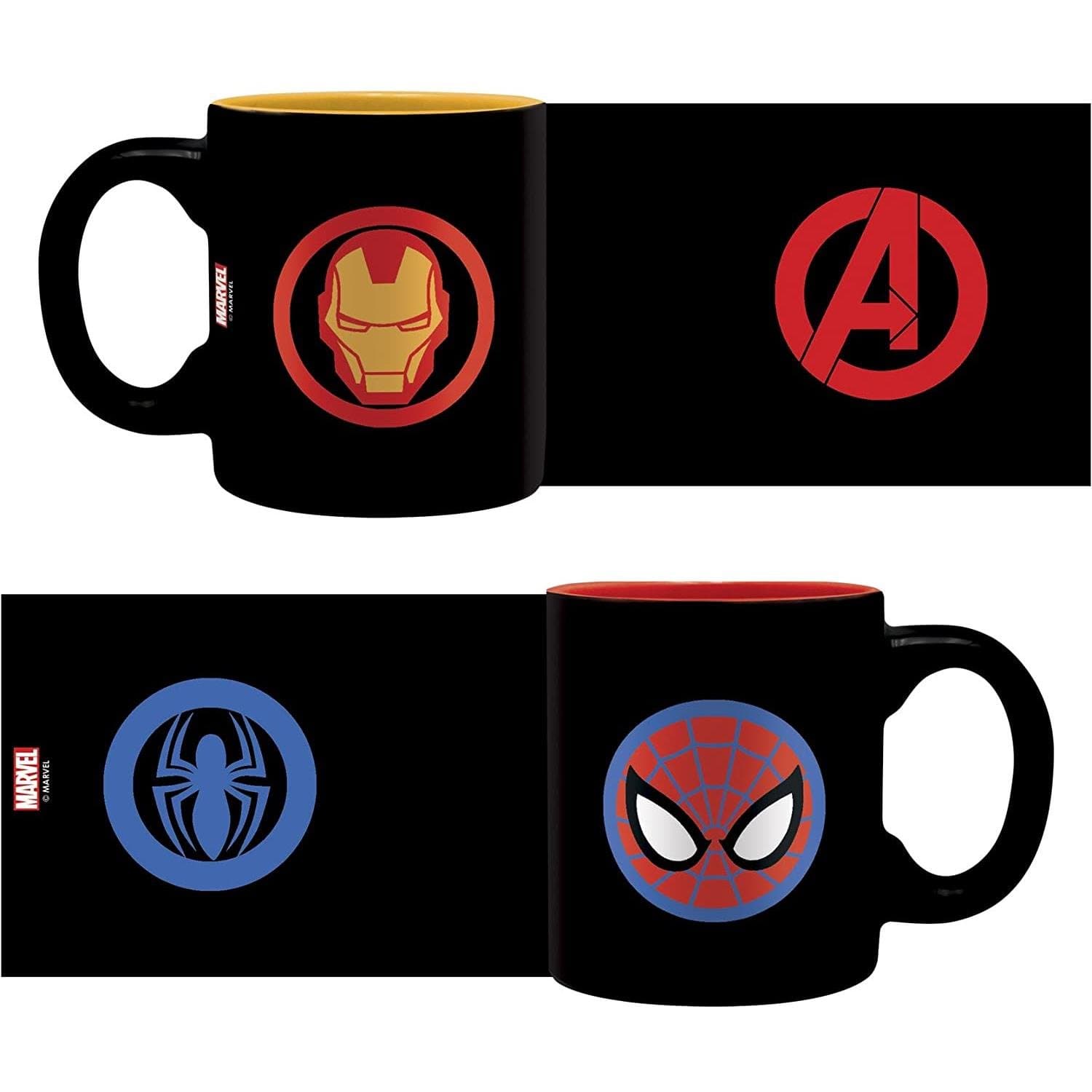 Aby Espresso Set Marvel Iron Man And Spiderman thumbnail 3