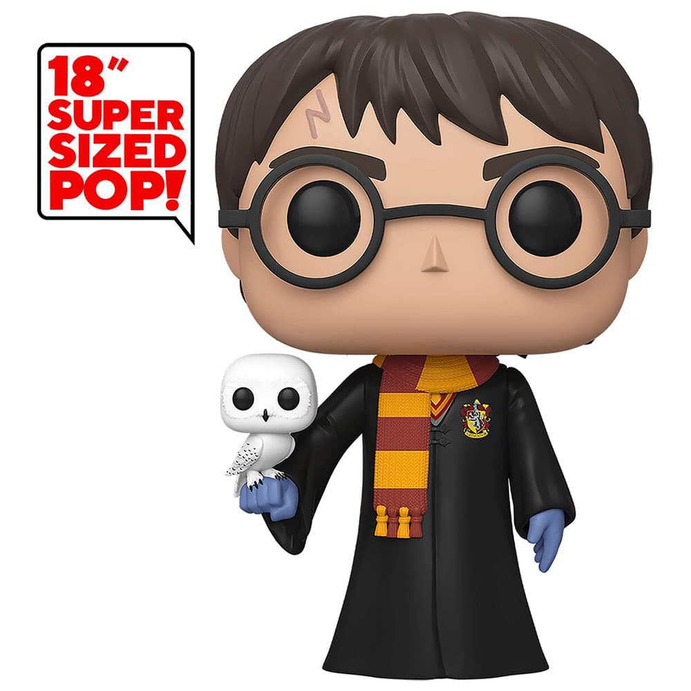Funko Pop 18-inch Harry Potter With Hedwig Super Sized Pop thumbnail 2