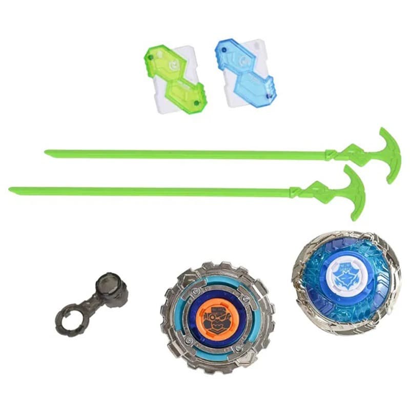 Infinity Nado Spinning Split Series Set Shadow Shark Delver Mecha thumbnail 2