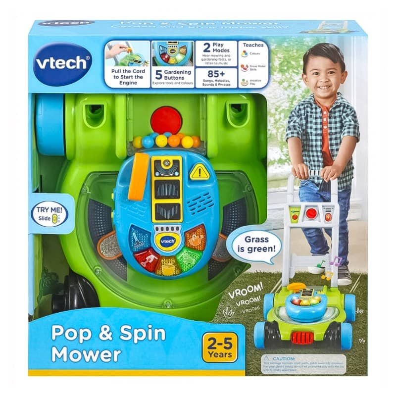 Vtech Pop And Spin Mower thumbnail 2