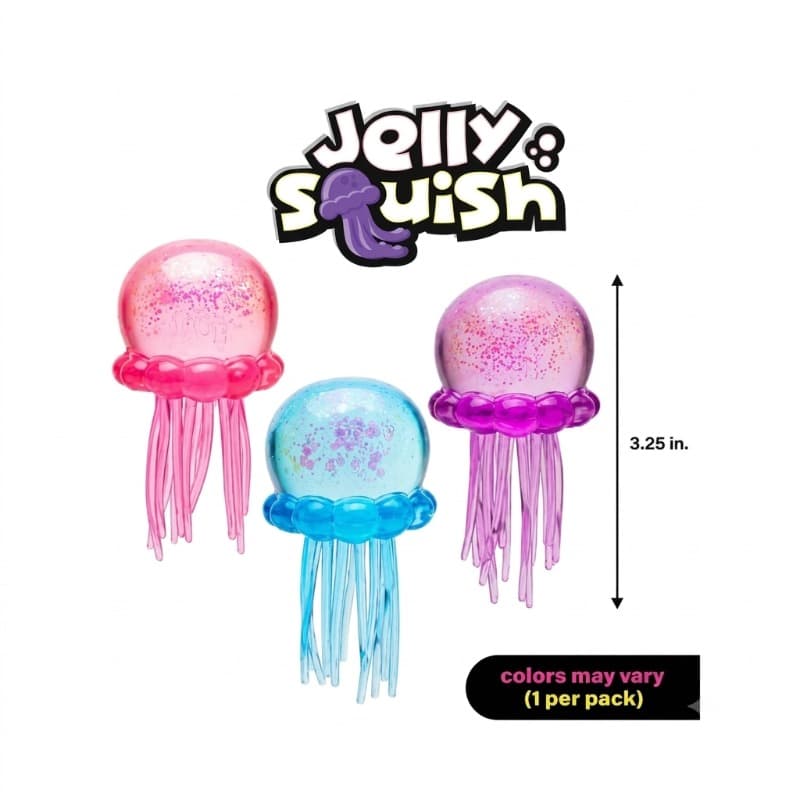 Jelly Squish Stress Relief Toy - Assorted