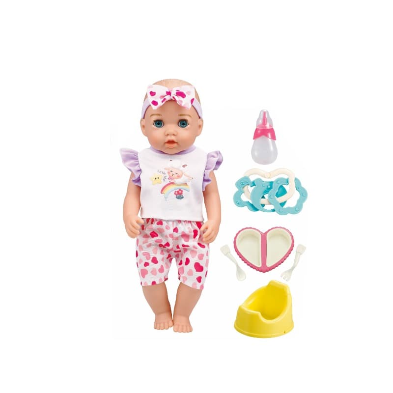 Wandalong Baby Carriage Nuturing Doll For Kids 12 Inch thumbnail 3