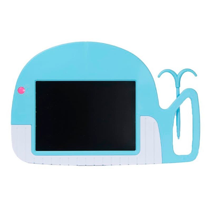 Whale Writing LCD Panel - Blue