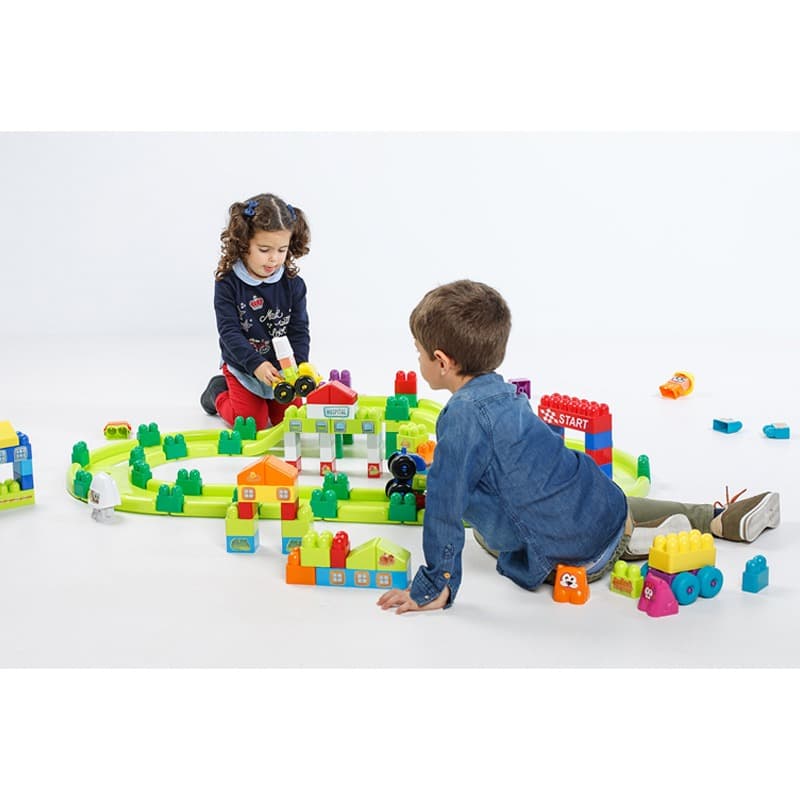 Miniland Super Blocks Racing - 70 Pcs thumbnail 4