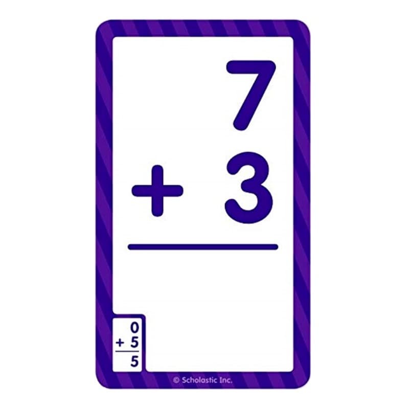 Scholastic Flash Cards: Addition 0 - 12 thumbnail 3