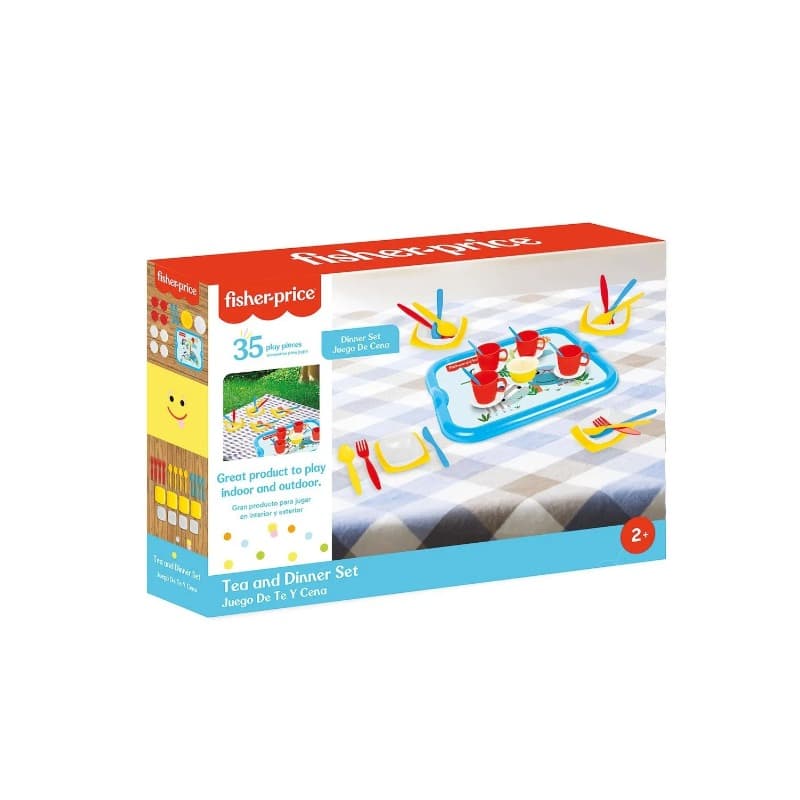Fisher Price Tea and Dinner Pretend Toys Set For Kids