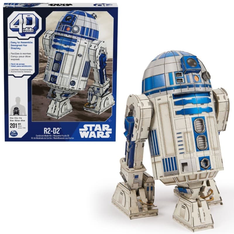 Spin Master Star Wars Star Wars R2D2 Building Model 201 Piece