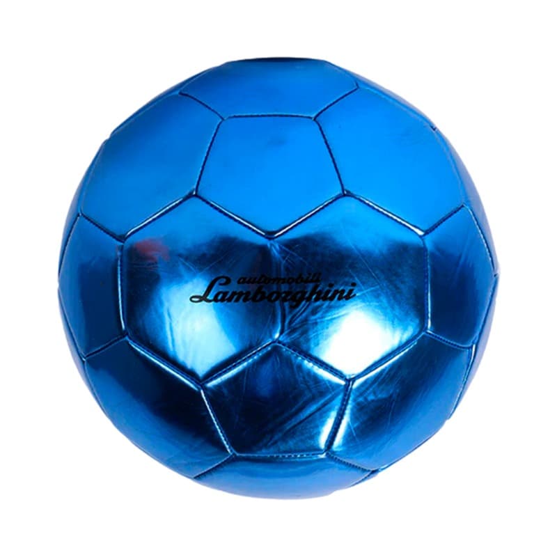 Lamborghini Metallic PVC Football Blue - Size 2 thumbnail 2