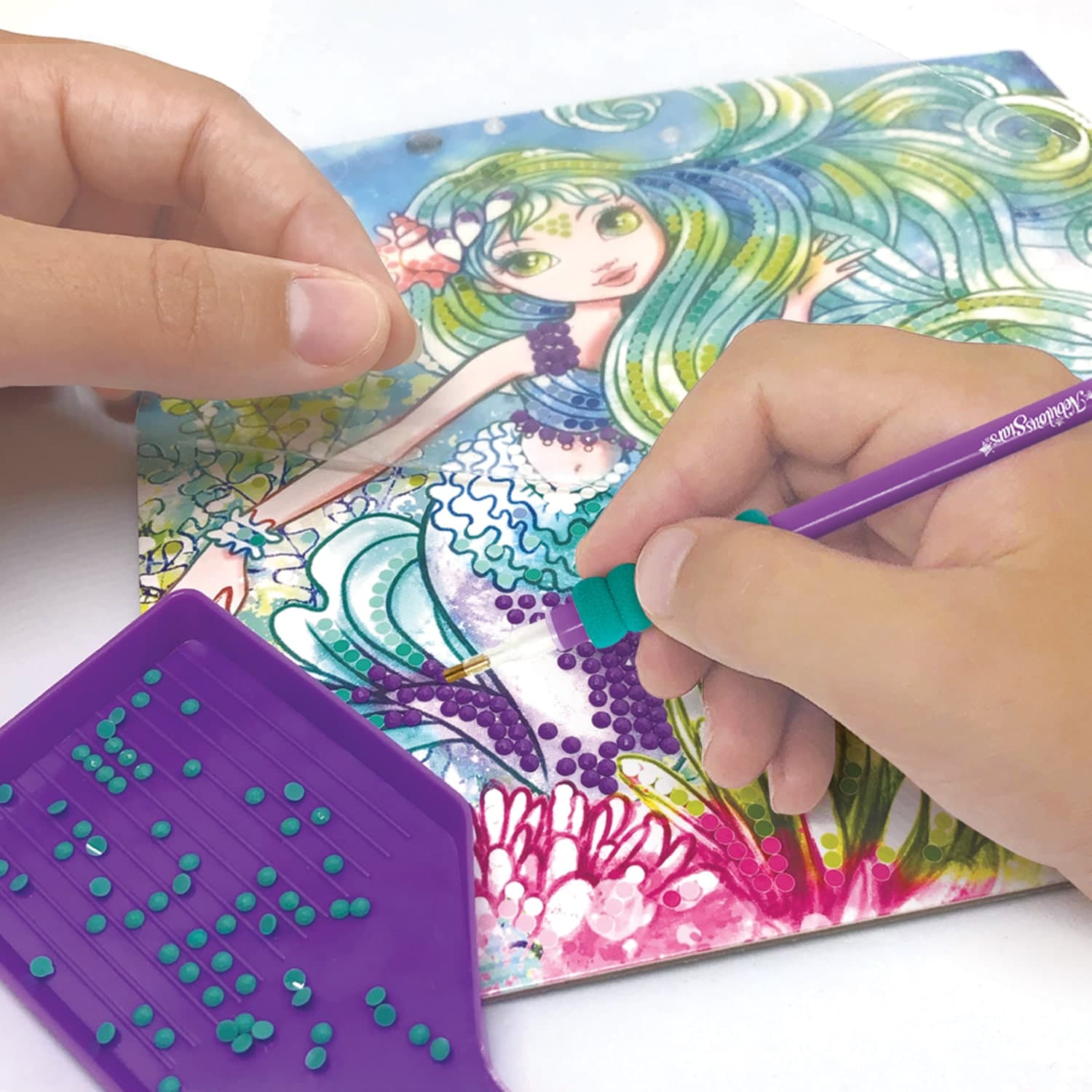 Nebulous Stars Dazzle Painting by Numbers Creative Set - Water thumbnail 3