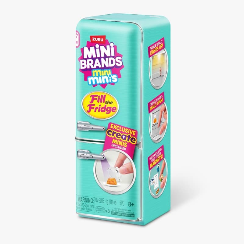 Zuru Mini Brands Fill The Fridge Playset Series 1