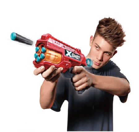 X Shot Excel Fury 4 Foam Dart Blaster thumbnail 4