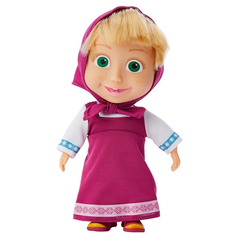 Simba Masha And The Bear Soft Bodied Doll 23Cm thumbnail 2