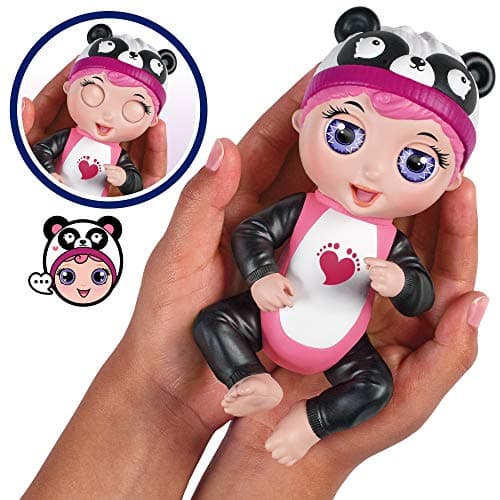 Baby Maziuna Tiny Toes Interactive Doll - Black thumbnail 4