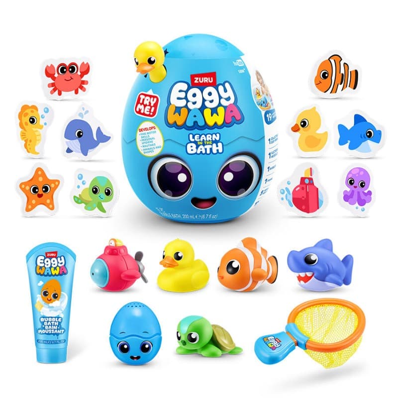 Eggy Wawa Bath Time Surprise Egg Multi thumbnail 2