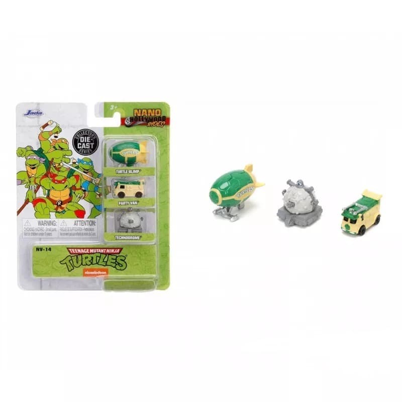 Jada Teenage Mutant Ninja Turtles 3 Pcs Set