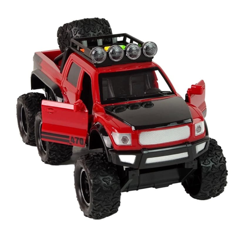 Off-Road Car Friction Drive Big Wheels thumbnail 3