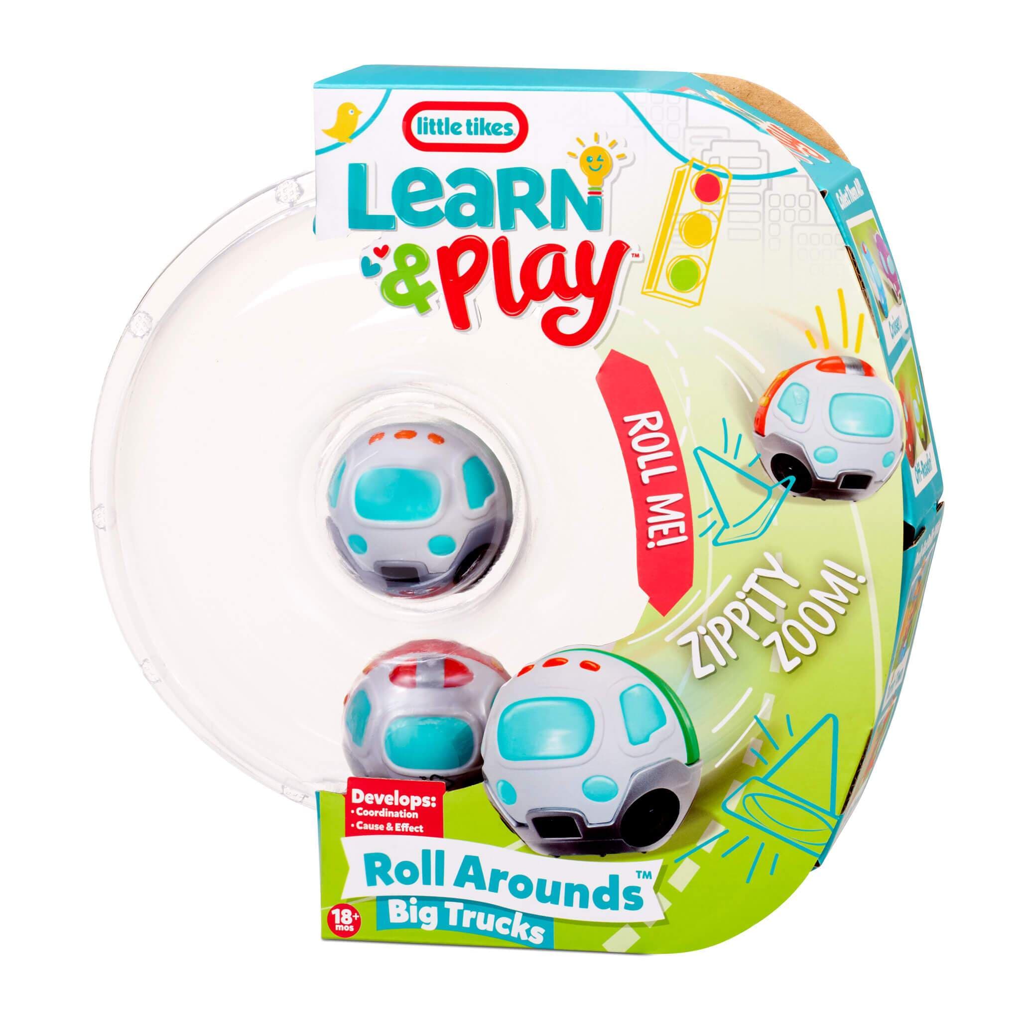 Little Tikes Learn And Play Roll Arounds Vehicle 2-Pack Big Trucks