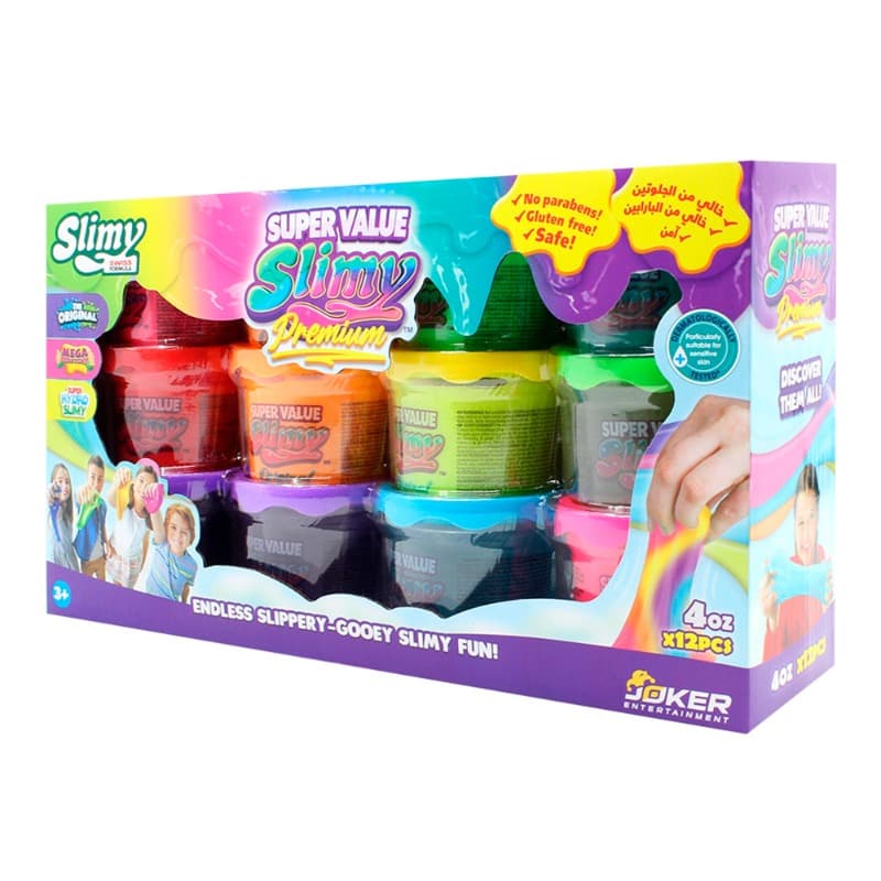Slimy Super Value Premium 12 Packs