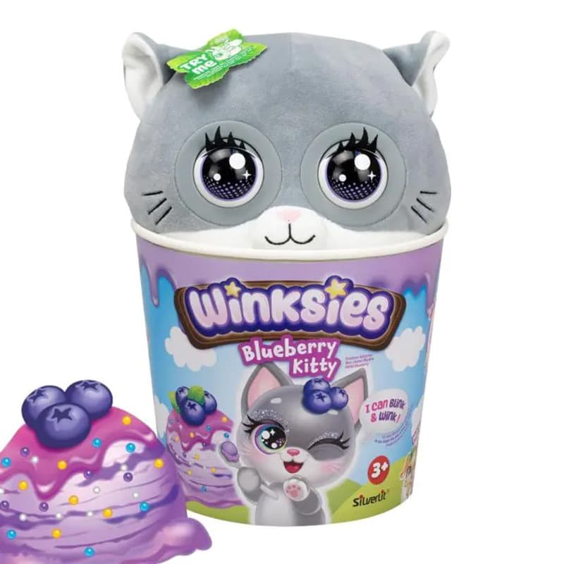 Winksies Blueberry Kitten