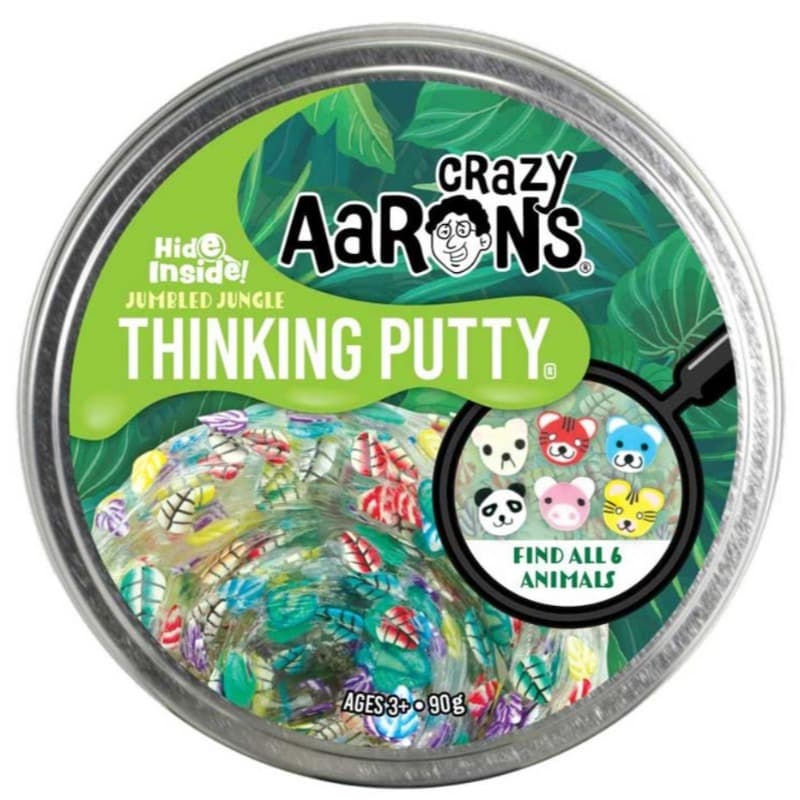 Crazy Aarons Thinking Putty - Jumbled Jungle thumbnail 2