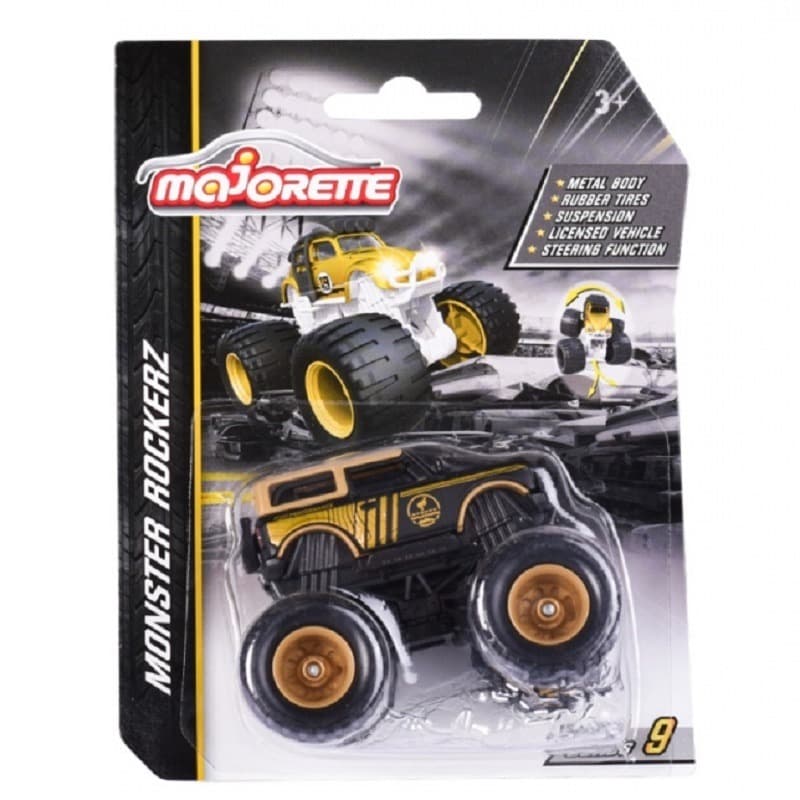 Majorette Limited Edition Gold Rockerz Monster Truck - Assorted thumbnail 3