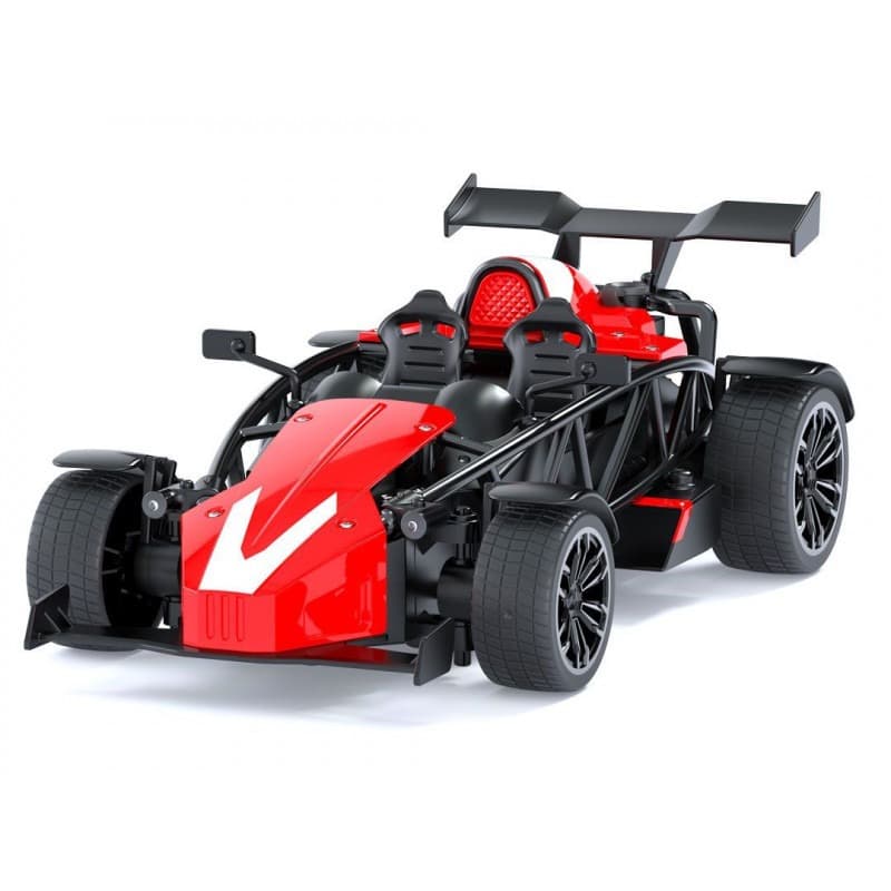 MZ RC 1:12 Die Cast Mist Spray Racing Car Red