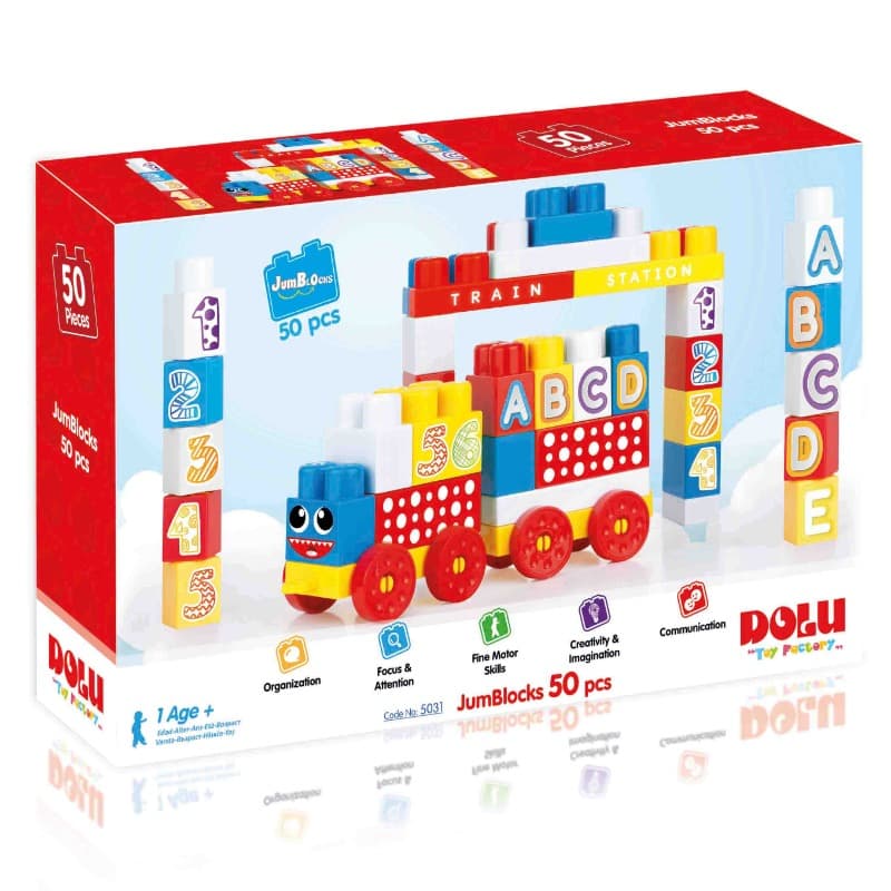 Dolu Jumblocks 50 Pcs In Box thumbnail 2