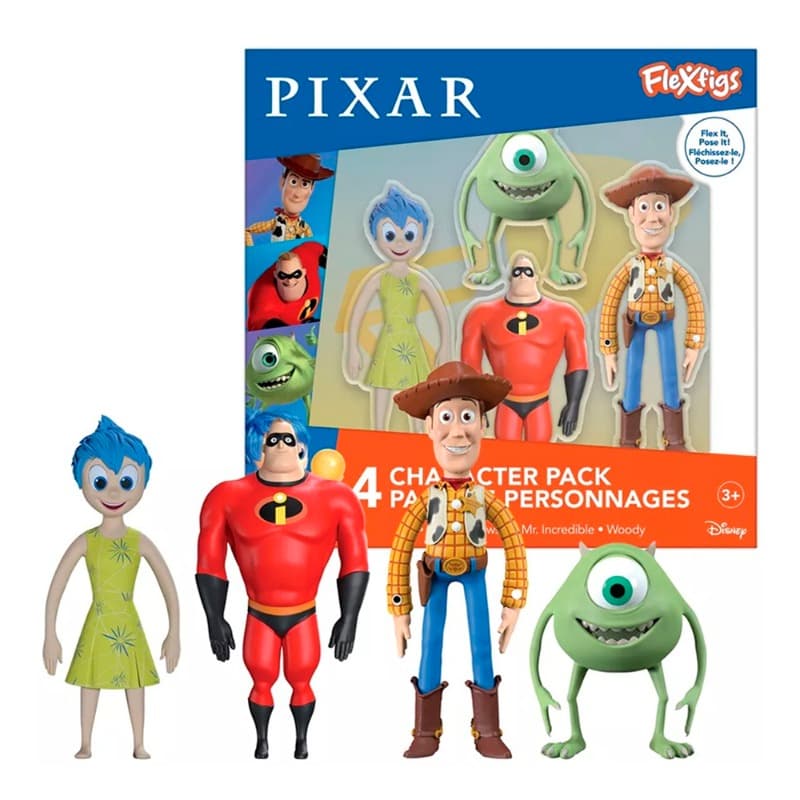FleXfigs Pixar 4 Character Pack
