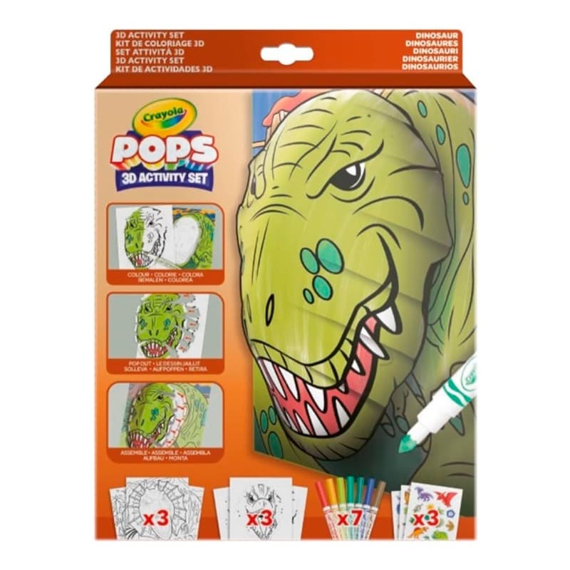 Crayola Pops Set - Dinosaurs