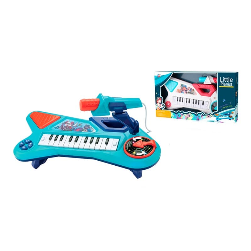 Electronic Piano with Microphone - Multiple Colors thumbnail 2
