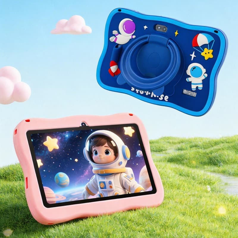 Kids Tablet 6.95 inches 4+128GB Blue thumbnail 4