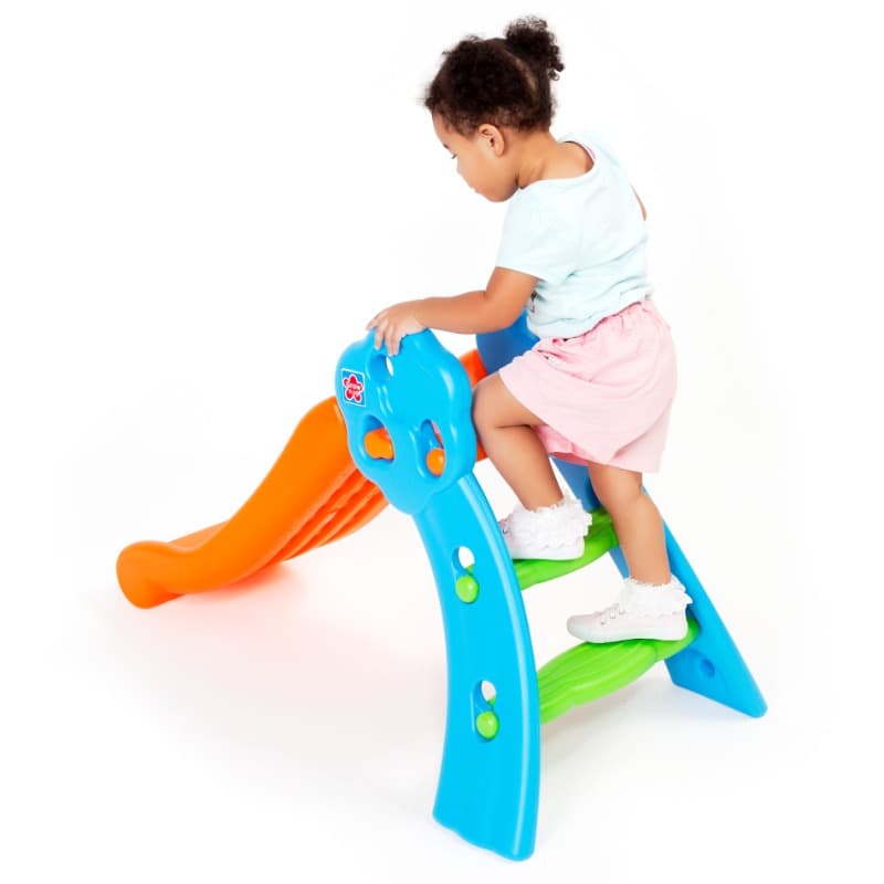 Grow'n Up Qwikfold Fun Slide - Orang and Blue thumbnail 2