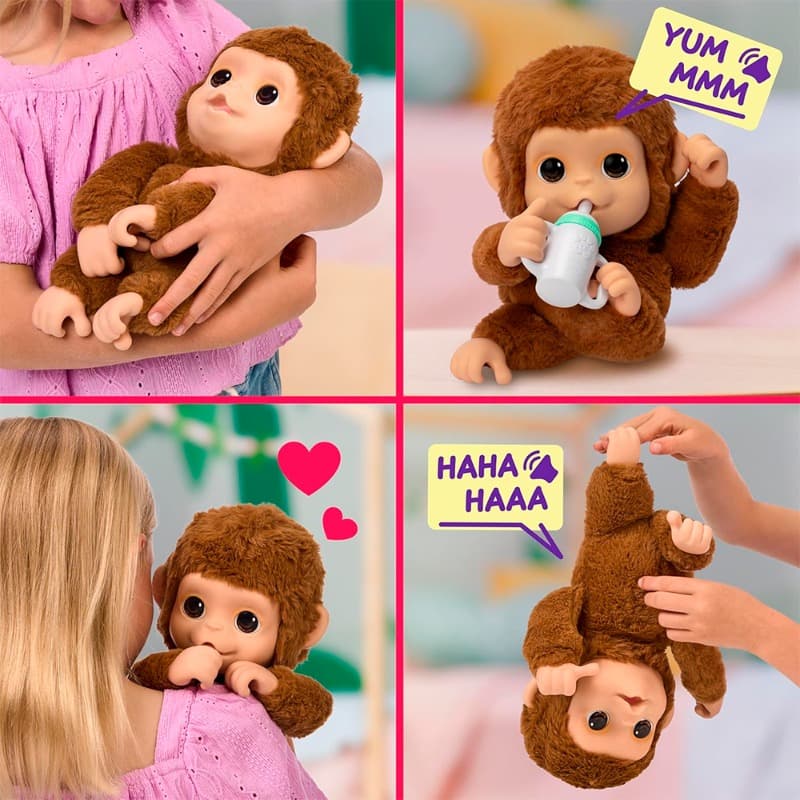 Little Live Pets My Baby Monkey Mango thumbnail 5