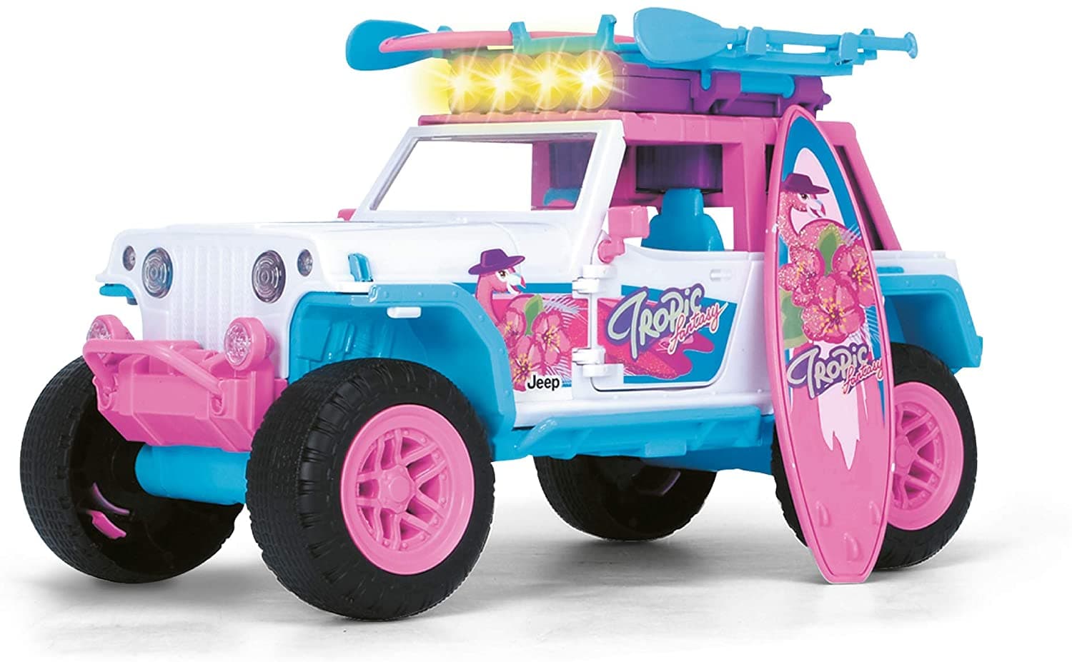 Dickie Toys Pink Drivez Jeep Road Vehicle thumbnail 4