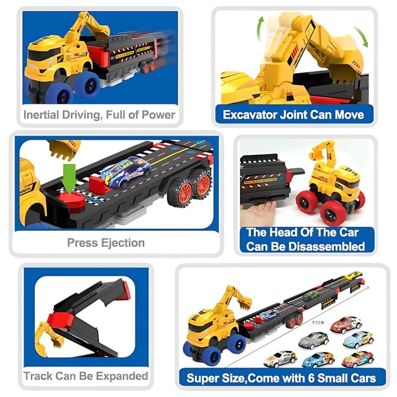 Yiyingle Engineering Ejection Truck thumbnail 2