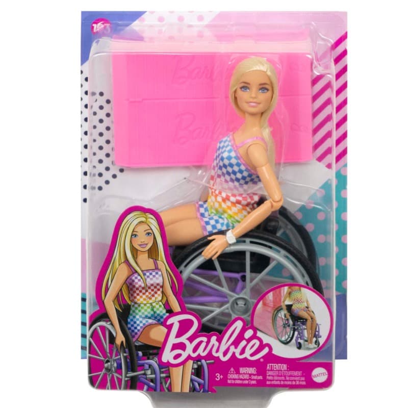 Barbie Fashionistas Blonde Wheelchair Doll thumbnail 4