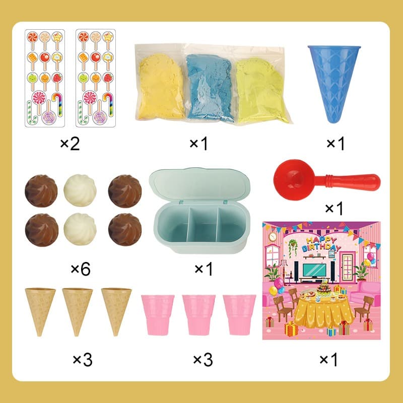Ice Cream Magic Sand Set thumbnail 2